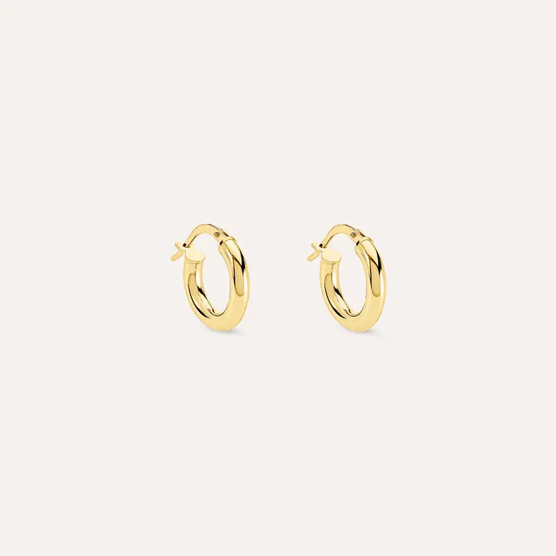 Orecchini A Cerchio Toujours Oro Giallo