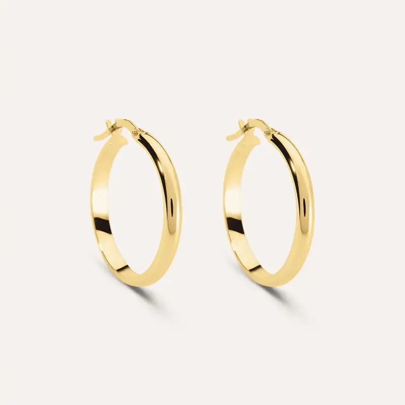 Orecchini A Cerchio Toujours Oro Giallo