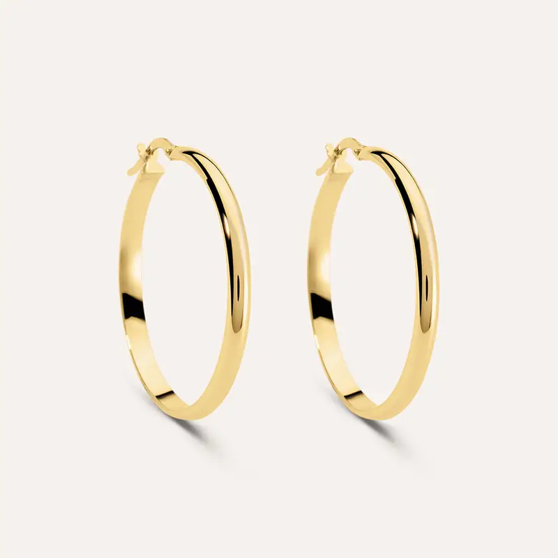 Orecchini A Cerchio Toujours Oro Giallo