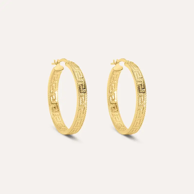 Orecchini A Cerchio Toujours Oro Giallo