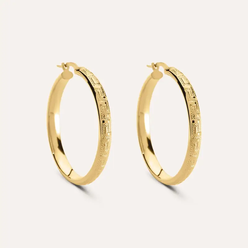 Orecchini A Cerchio Toujours Oro Giallo