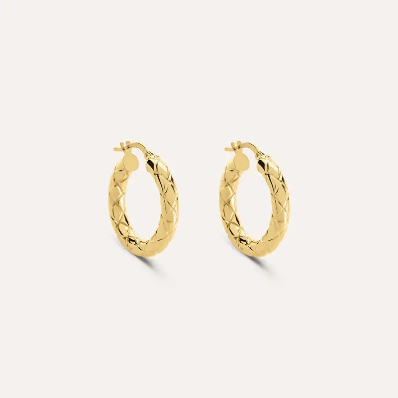 Orecchini A Cerchio Toujours Oro Giallo