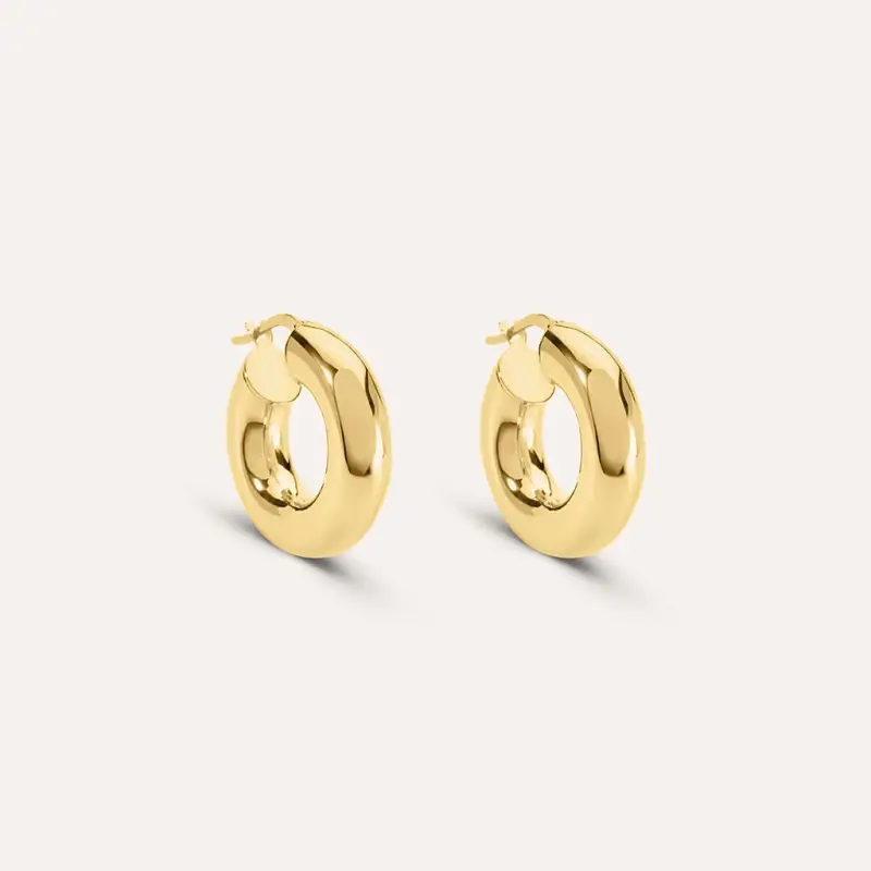 Orecchini A Cerchio Toujours Oro Giallo