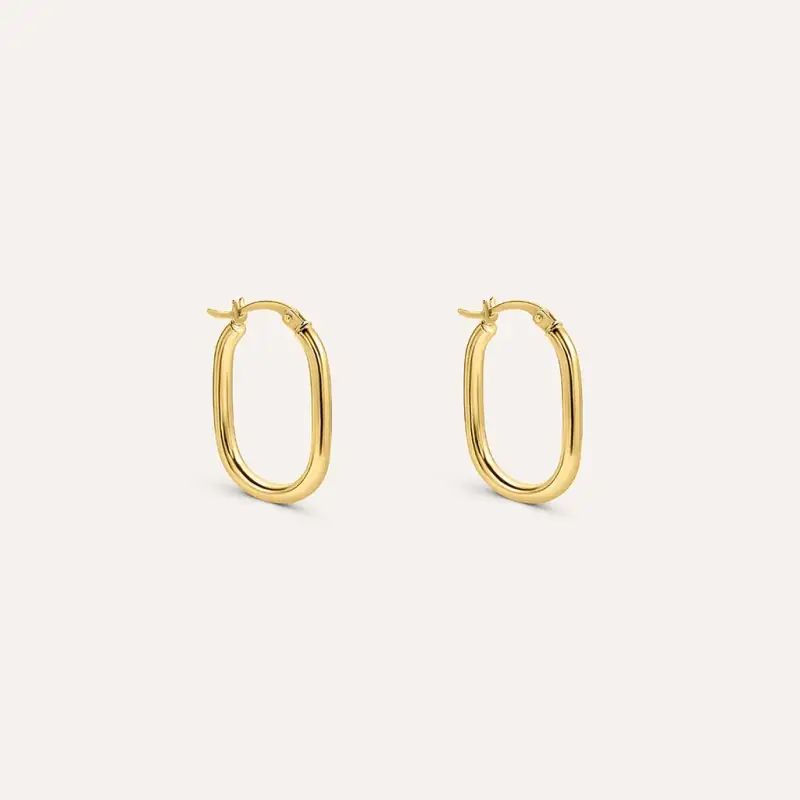 Orecchini A Cerchio Toujours Oro Giallo