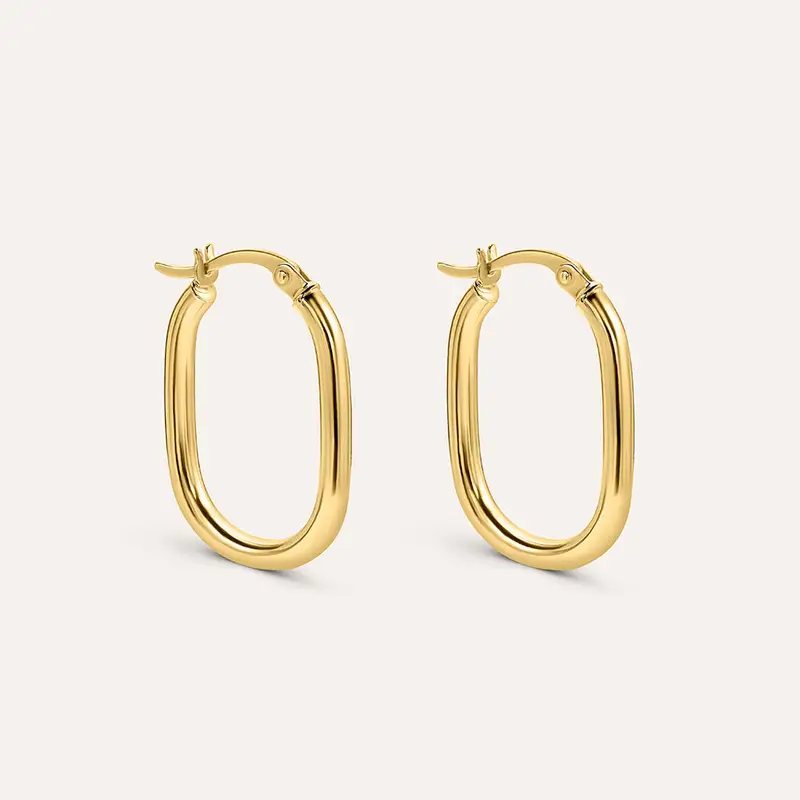 Orecchini A Cerchio Toujours Oro Giallo