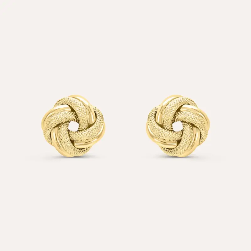 Orecchini Lobo Gold Essence Oro Giallo