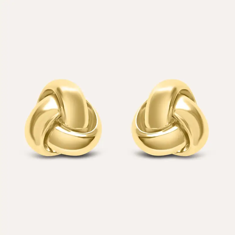 Orecchini Lobo Gold Essence Oro Giallo