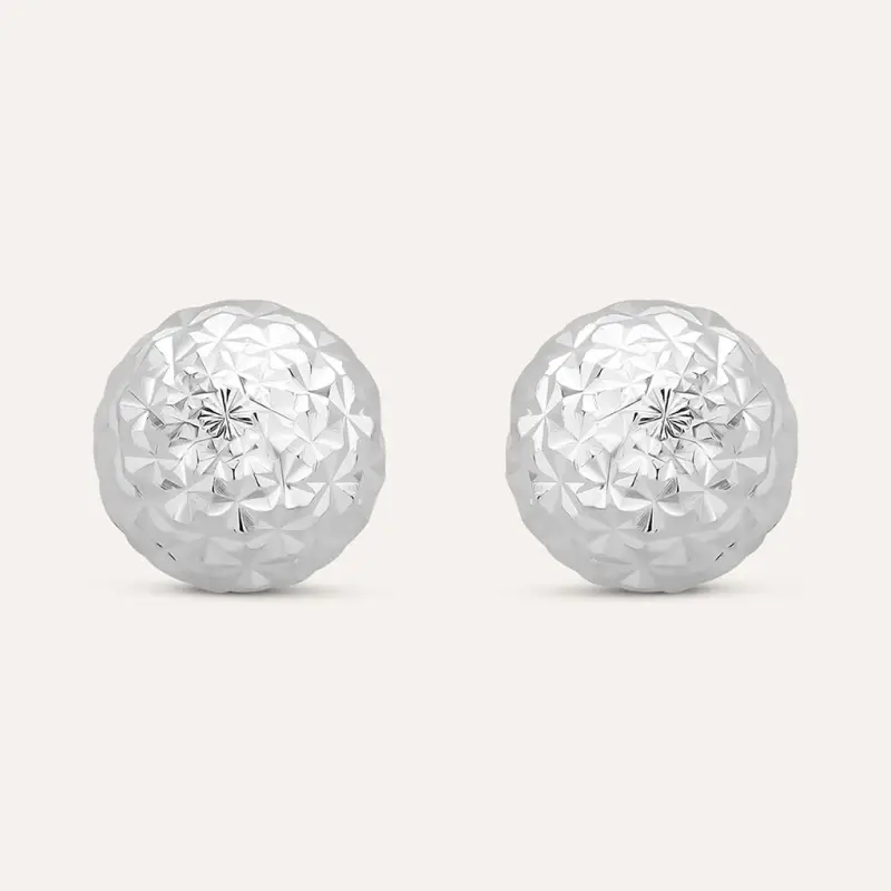 Orecchini Lobo Isabelle Oro Bianco