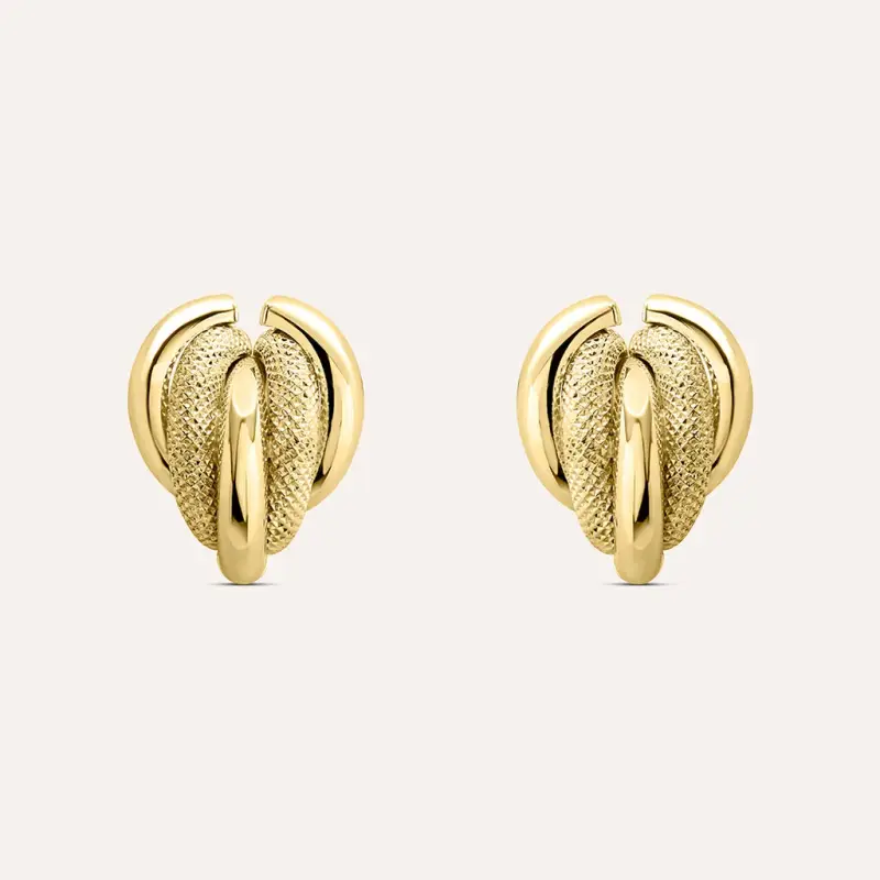 Orecchini Lobo Isabelle Oro Giallo