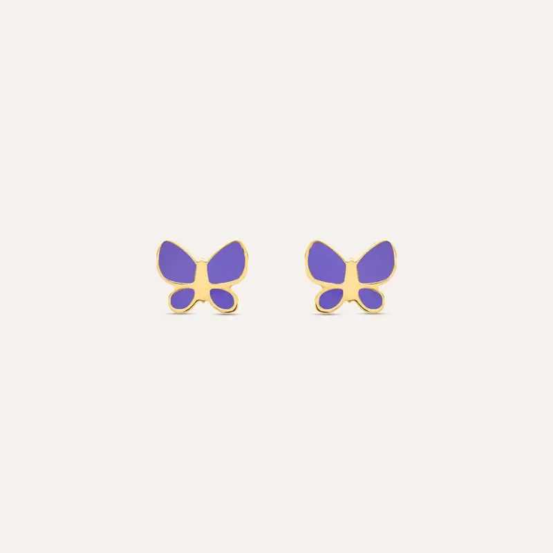 Orecchini Lobo Mon Petit Oro Giallo