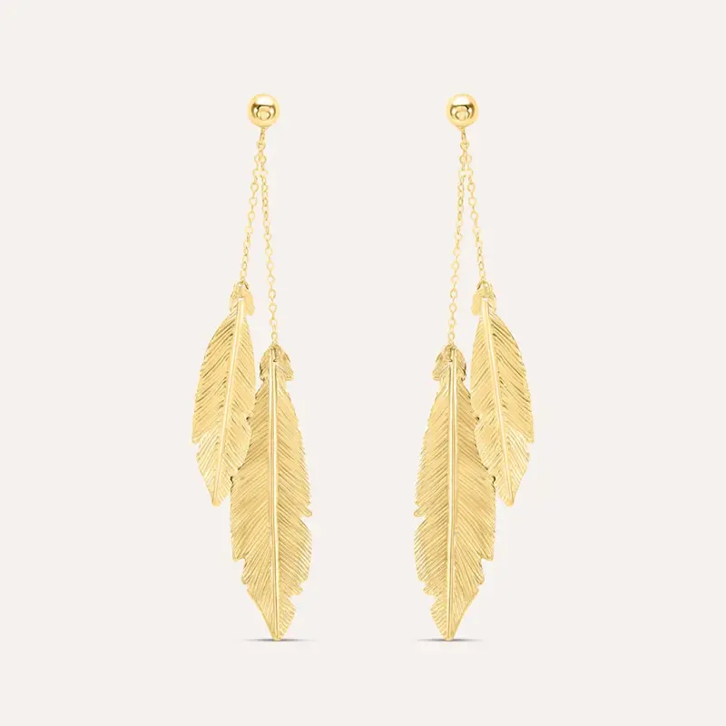 Orecchini Pendenti Beverly Oro Giallo