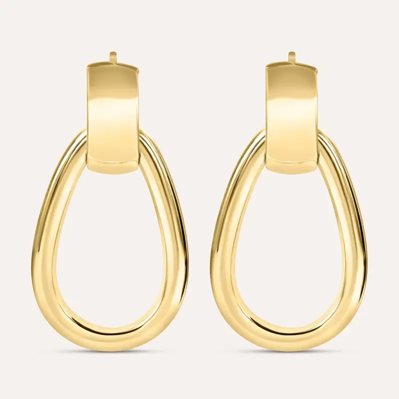 Orecchini Pendenti Gold Essence Oro Giallo