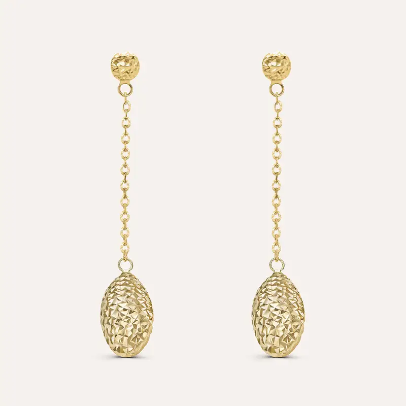 Orecchini Pendenti Golden Lover Oro Giallo