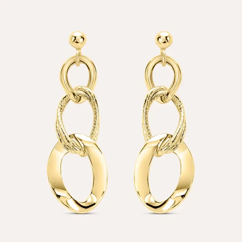 Orecchini Pendenti Isabelle Oro Giallo