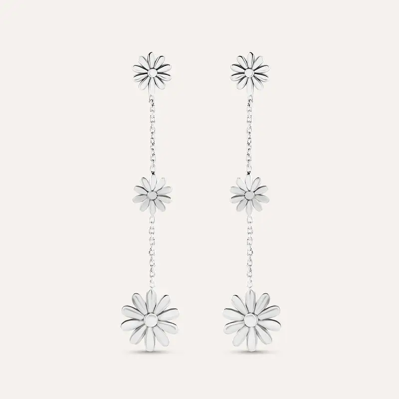 Orecchini Pendenti Silver Collection Argento Rodiato