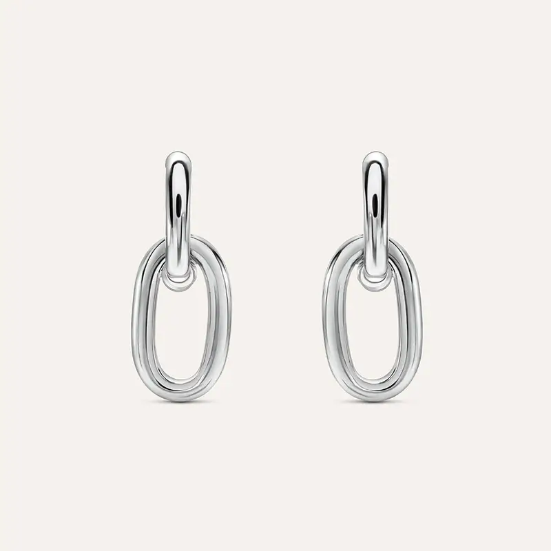 Orecchini Pendenti Silver Collection Argento Rodiato