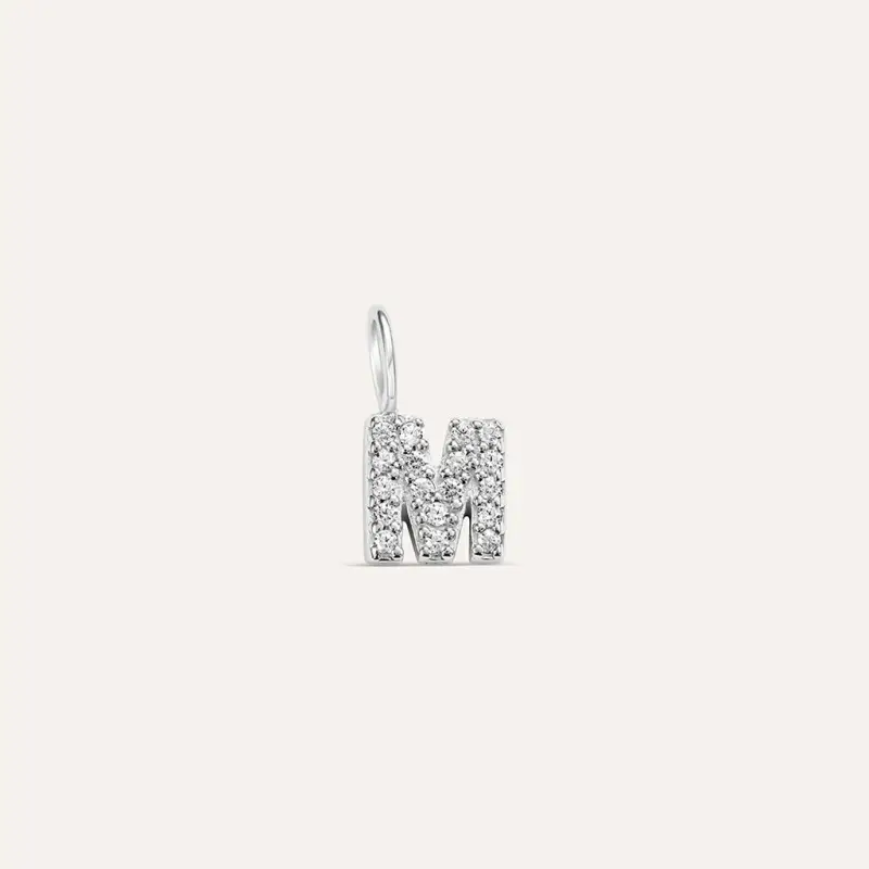 Pendente Love Beats Argento Rodiato Cubic Zirconia