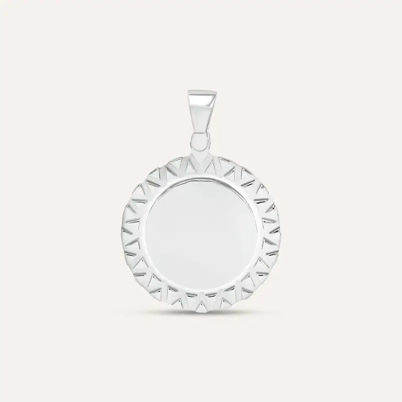 Pendente Love Beats Argento Rodiato