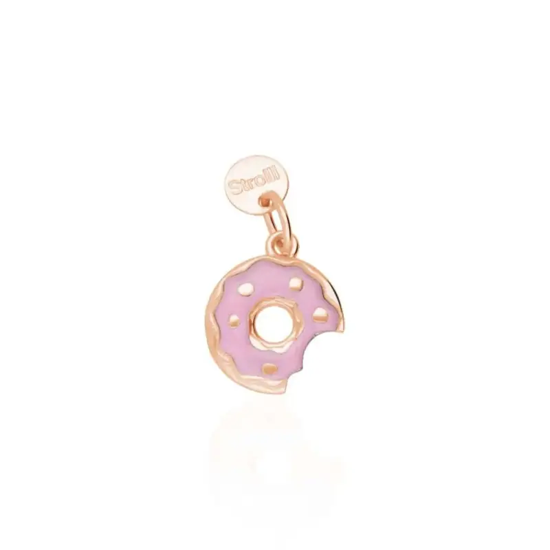 Pendente Love Beats Argento Rosa