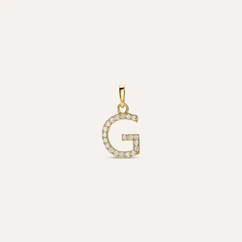 Pendente Poème Oro Giallo Cubic Zirconia
