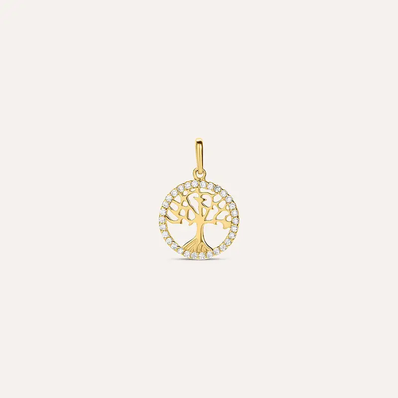 Pendente Poème Oro Giallo Cubic Zirconia