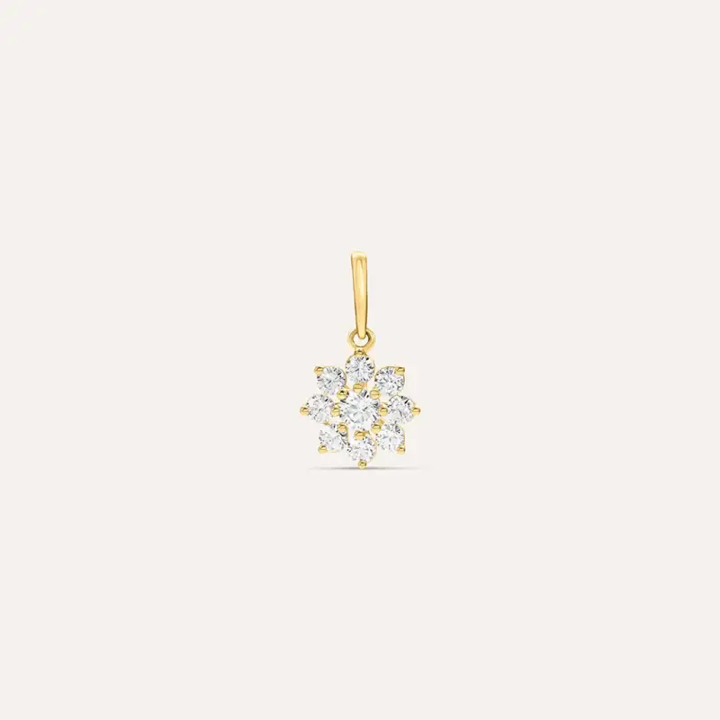 Stroili Pendente Poème Oro Giallo Cubic Zirconia