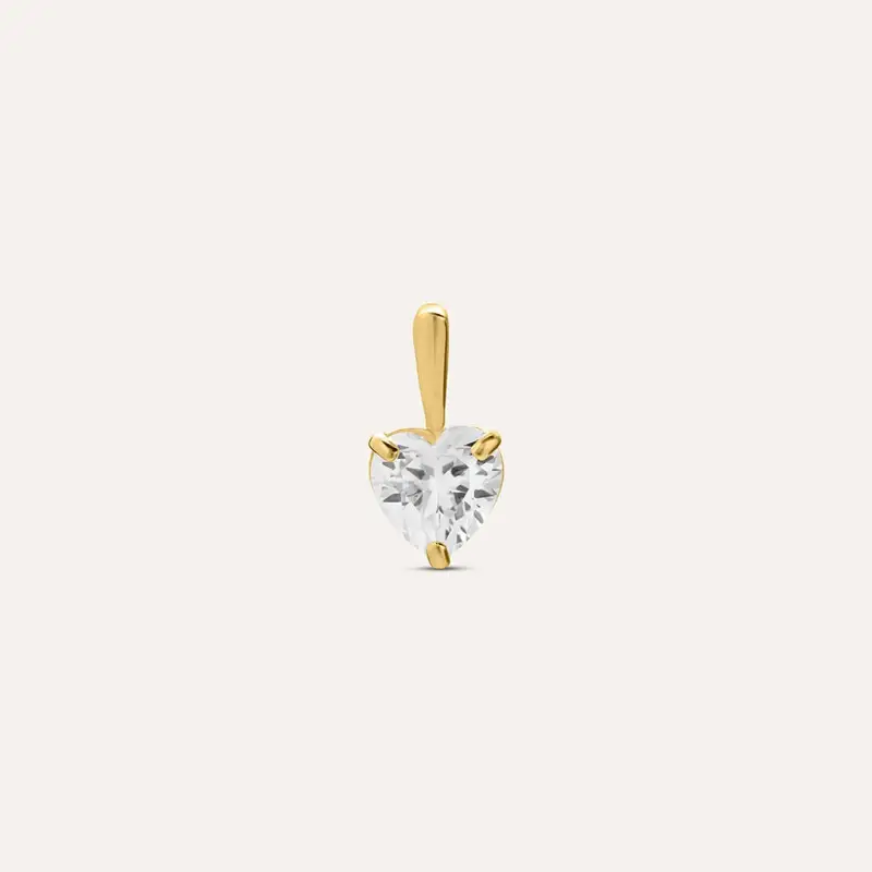 Pendente Punto Luce Poème Oro Giallo Cubic Zirconia