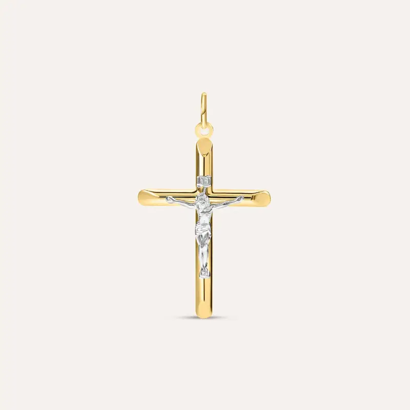 Pendente Religious Gold Oro Bicolore