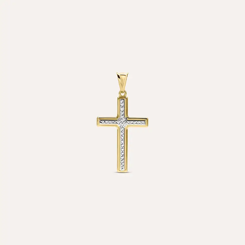 Pendente Religious Gold Oro Bicolore