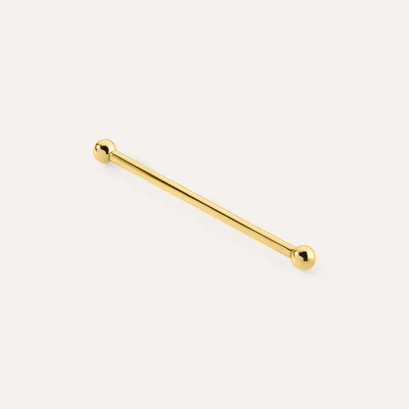Piercing Orecchio Industrial Bon Ton Oro Giallo
