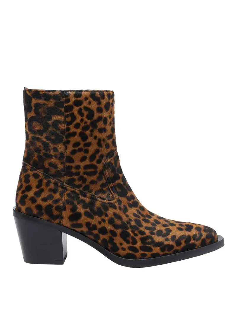 Bottini marroni Animalier