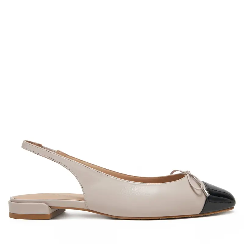 Sandali Stuart Weitzman Sleek Bow SJ075 Beige