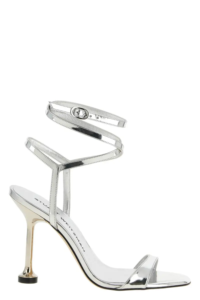 Sandalo Nudistini Wrap Argento