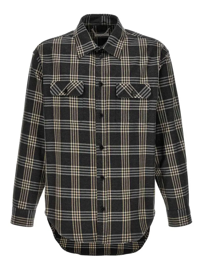 Maglia con logo Grigio