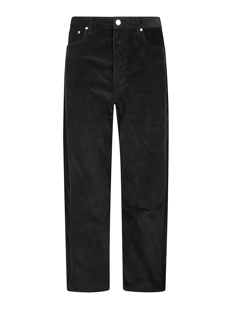 Pantaloni con cucitura Nero