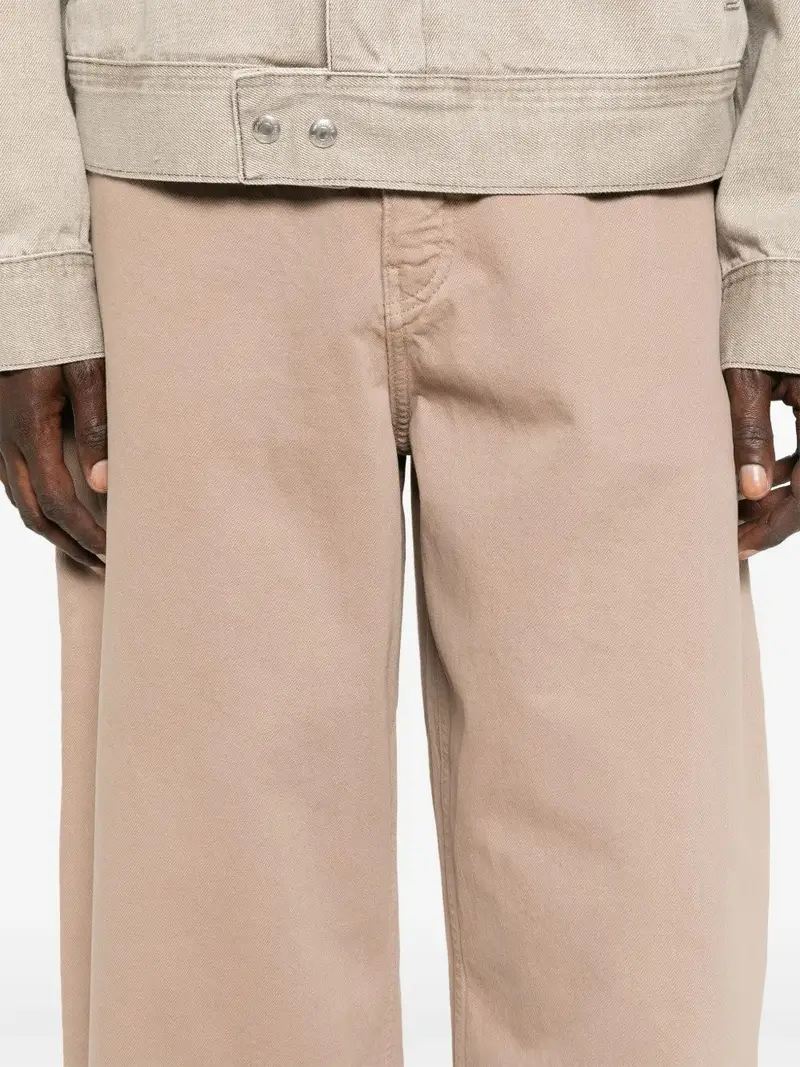 pantaloni studio nicholson BEIGE miniatura 2