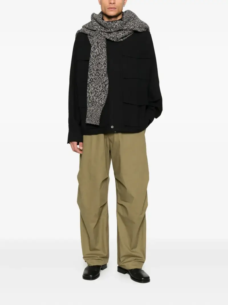 pantaloni studio nicholson VERDE miniatura 2