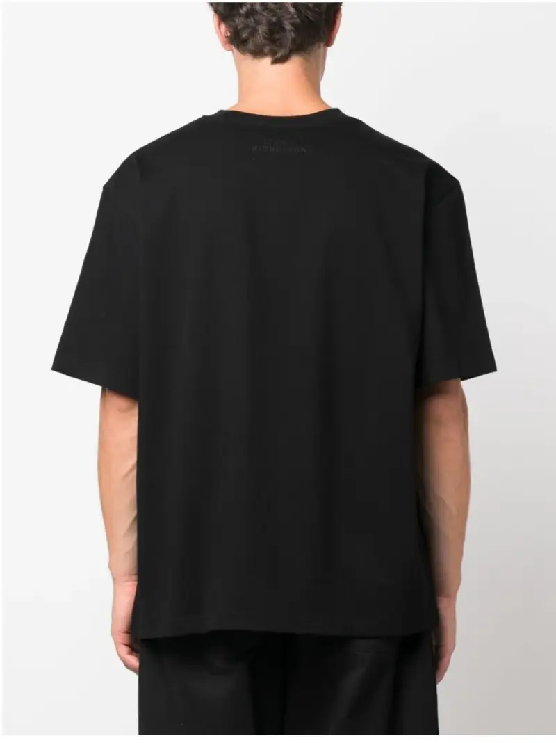 t-shirt boxy Studio Nicholson NERO miniatura 3