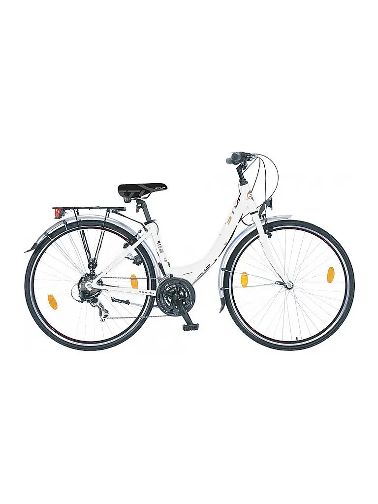 Citybike unisex 28 Legend TR04 (scavalco basso) bianco | 46CM