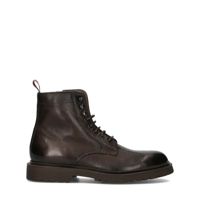 Polacco uomo marrone in pelle Vario