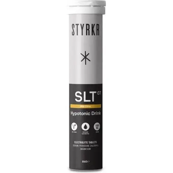 Elettroliti in compresse al gusto di agrumi Styrkr (x12)