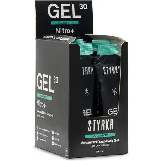Gel30 60 ml Nitro+ Styrkr (x12)