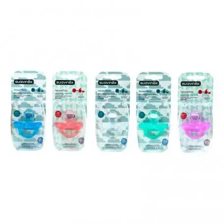 Ciuccio Suavinex interamente in silicone Frullato tettarella anatomica 0-6mesi