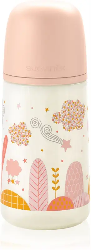 Dreams SX Pro Physiological M biberon 3 mesi+ medio flusso - rosa 270 ml