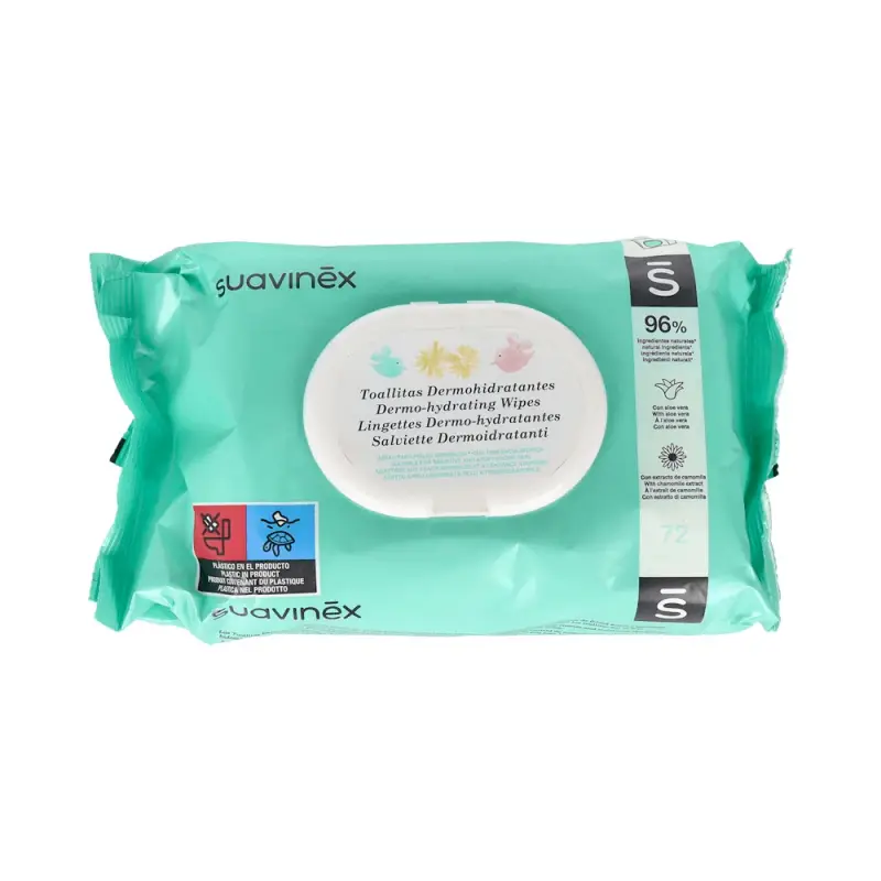 Salviette Umide Suavinex 72 Pezzi