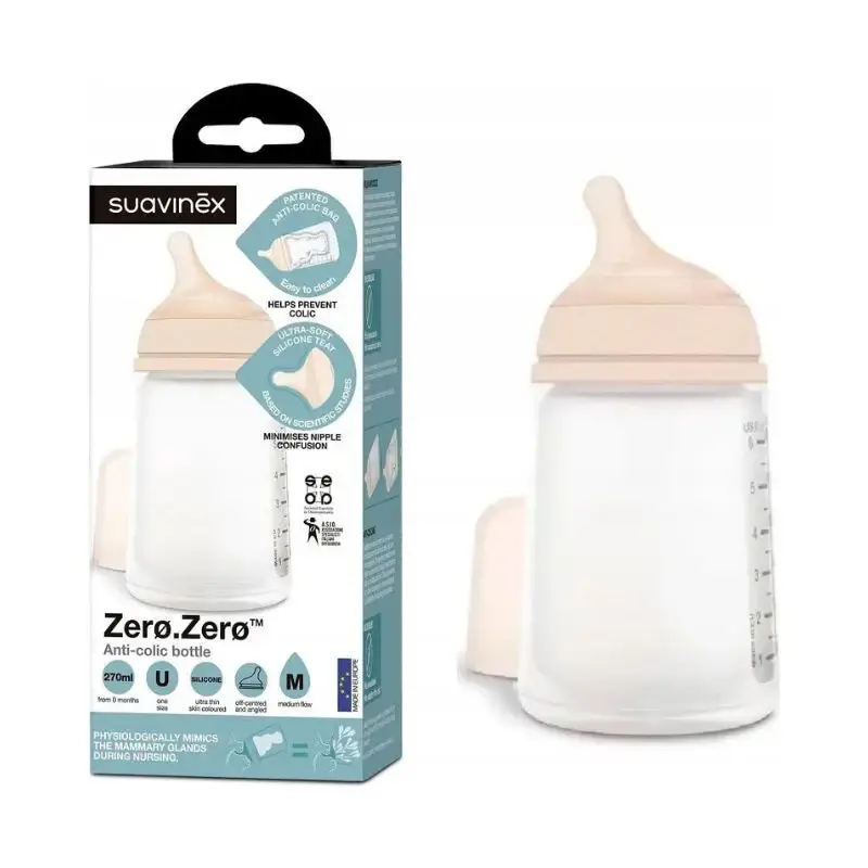 Zero Zero Biberon Anti Colica Portata Media M Dalla Nascita
