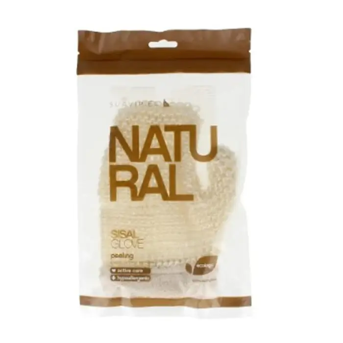 Guanto in Sisal Naturale 100% Ecologico Suavipiel