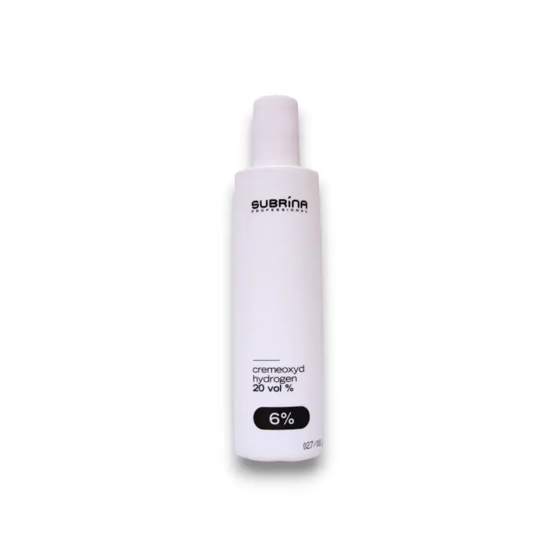Lozione Ossidante per Capelli Subrina Professional CremeOxyd 6% 20 volumi 120 ml