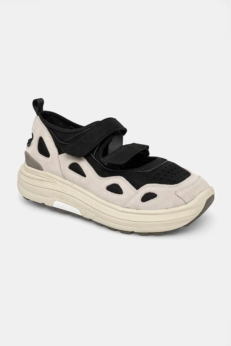 sneakers in camoscio AKK-2 colore beige OG355