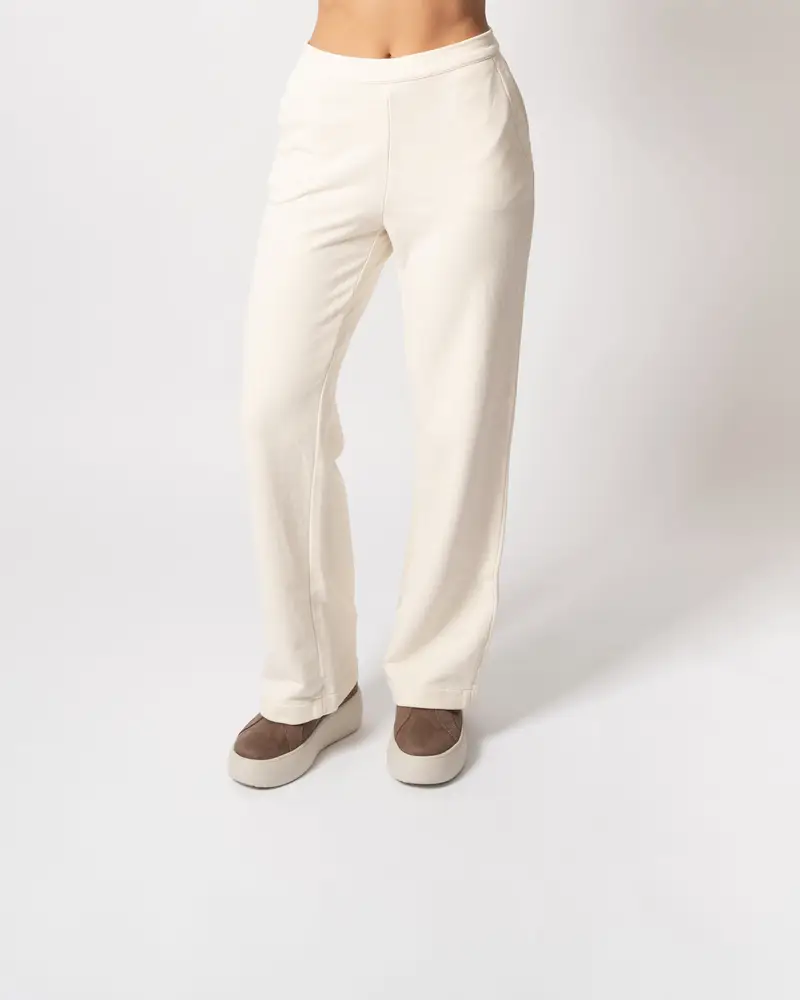 Pantalone Felpa panna